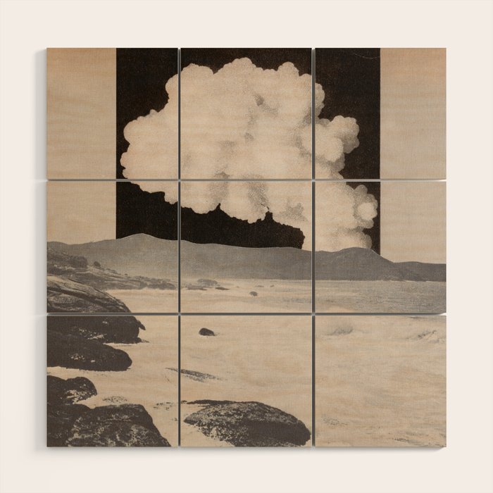 Paired Frames - Eruption Wood Wall Art Gallery Image 1