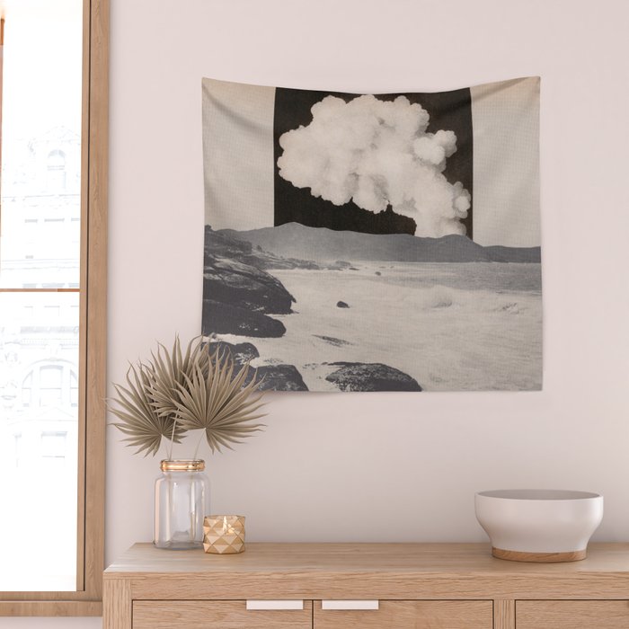 Paired Frames - Eruption Wall Tapestry Gallery Image 2