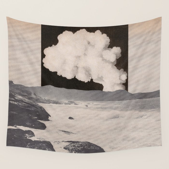 Paired Frames - Eruption Wall Tapestry Gallery Image 4