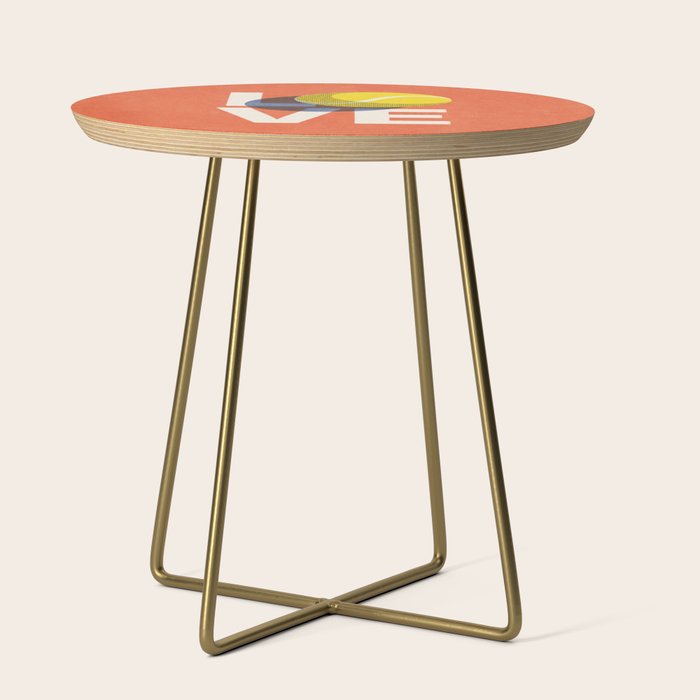 BALLS - Love Tennis - Clay Court Side Table Gallery Image 1