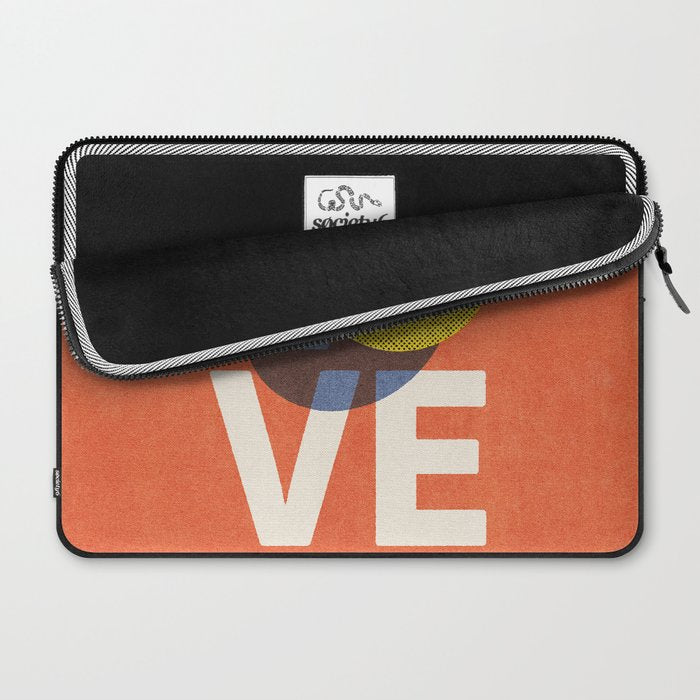 BALLS - Love Tennis - Clay Court Laptop Sleeve Gallery Image 2