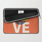 BALLS - Love Tennis - Clay Court Laptop Sleeve Gallery Image 2