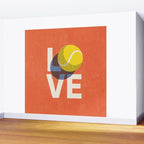 BALLS - Love Tennis - Clay Court Wall Mural Gallery Image 2