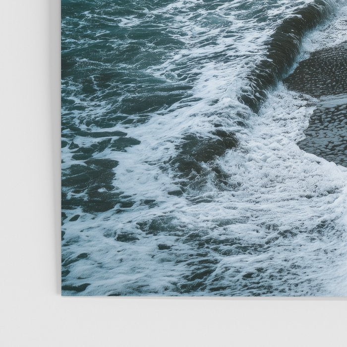 Misty Shoreline - Moody Ocean Photography Print Poster Gallery Image 3