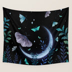 Moth Garden Wall Tapestry Gallery Image 4