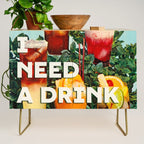 I need a drink (Cocktail time!) Credenza Gallery Image 1