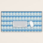 Charming Nostalgia Vintage Floral Design Desk Mat Gallery Image 1