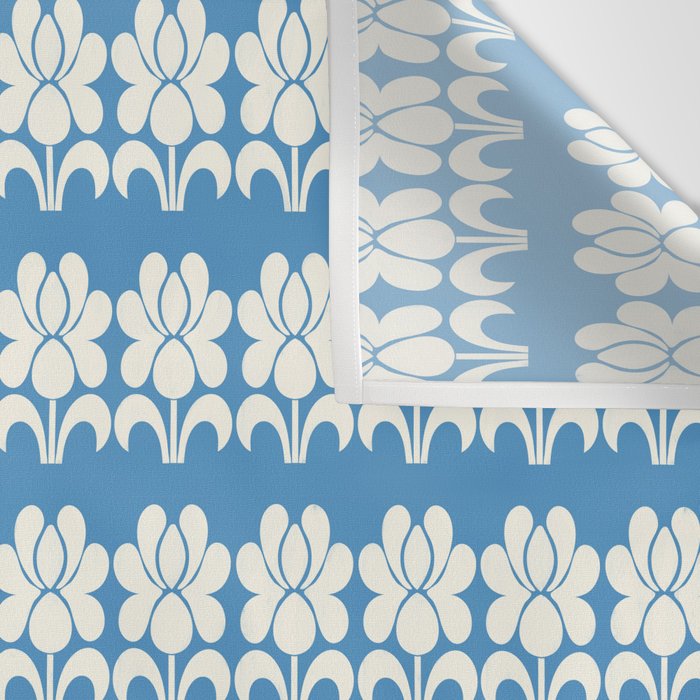 Charming Nostalgia Vintage Floral Design Wall Tapestry Gallery Image 3