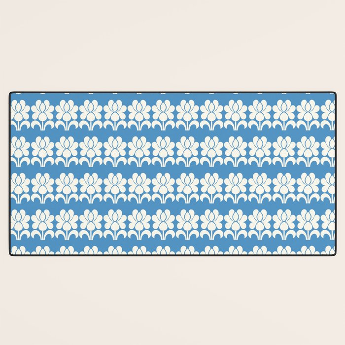 Charming Nostalgia Vintage Floral Design Desk Mat Gallery Image 3
