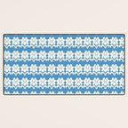 Charming Nostalgia Vintage Floral Design Desk Mat Gallery Image 3