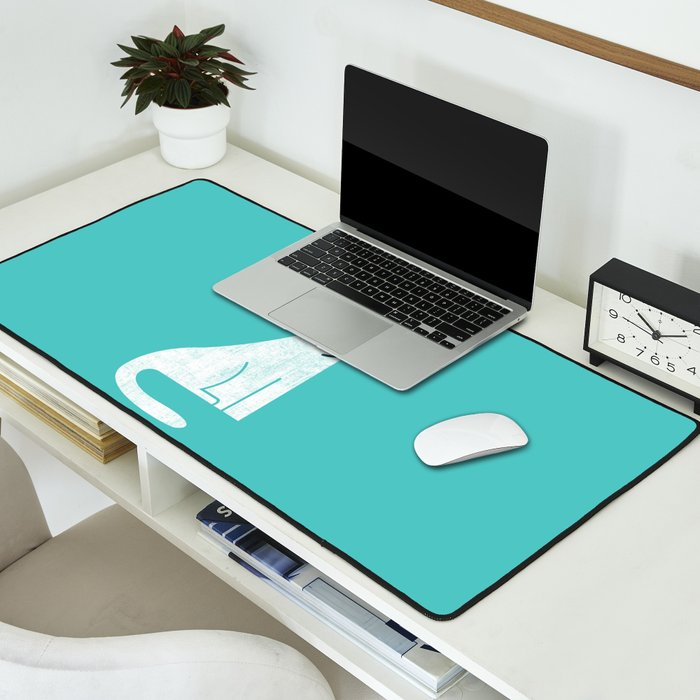 Mark - fancy cat Desk Mat Gallery Image 2