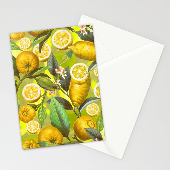 Cyber Lime Summer Stationery Card Gallery Image 2