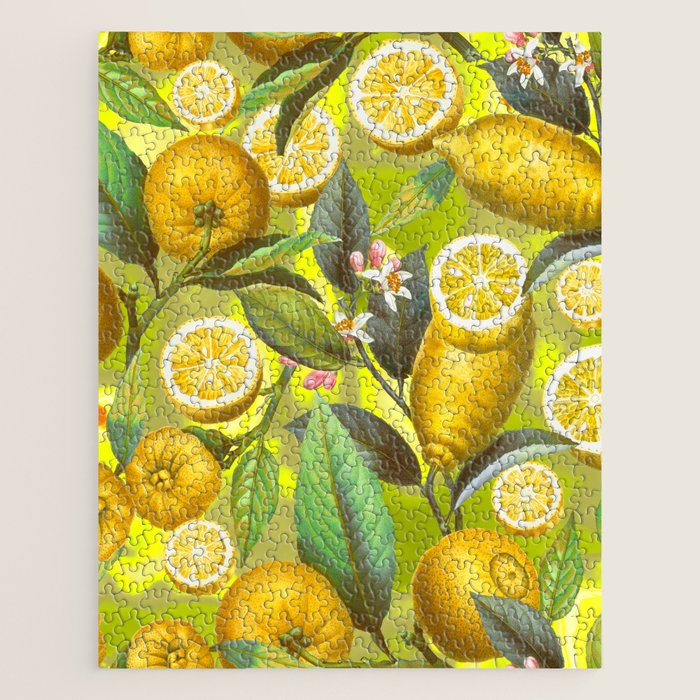 Cyber Lime Summer Jigsaw Puzzle Gallery Image 1