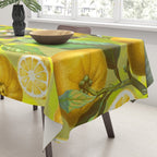 Cyber Lime Summer Tablecloth Gallery Image 3