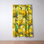 Cyber Lime Summer Window Curtain Gallery Image 3