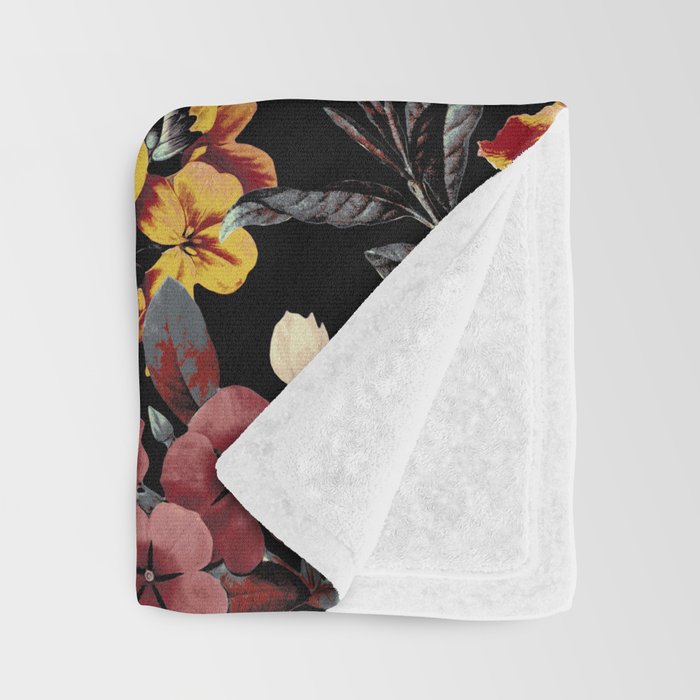 Autumn Night Garden  Throw Blanket Gallery Image 3