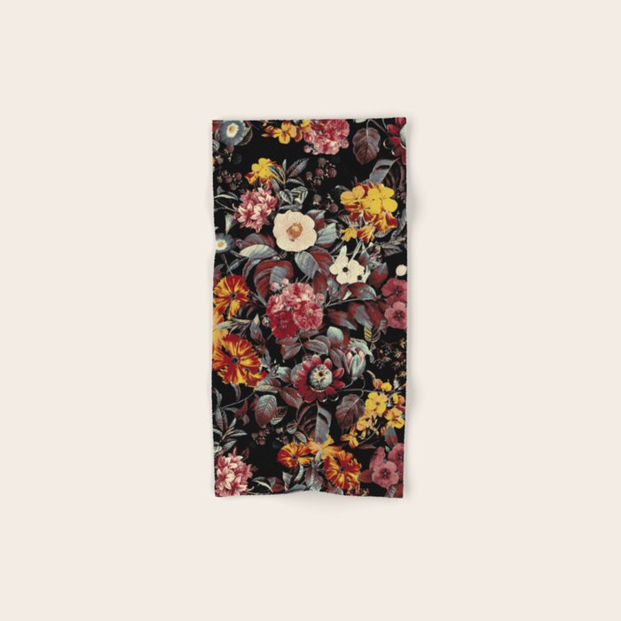 Autumn Night Garden  Bath Towel Gallery Image 1