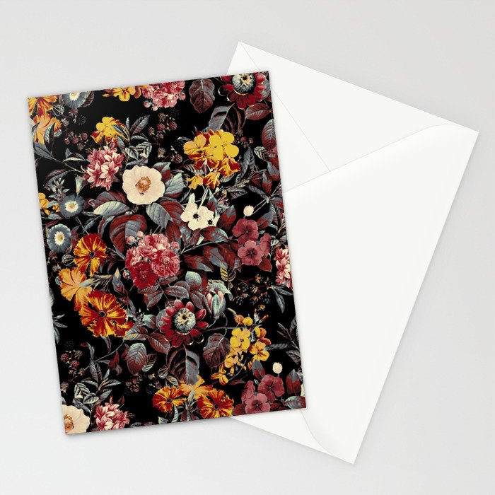 Autumn Night Garden  Stationery Card Gallery Image 2