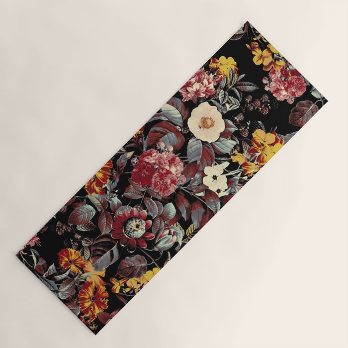 Autumn Night Garden  Yoga Mat