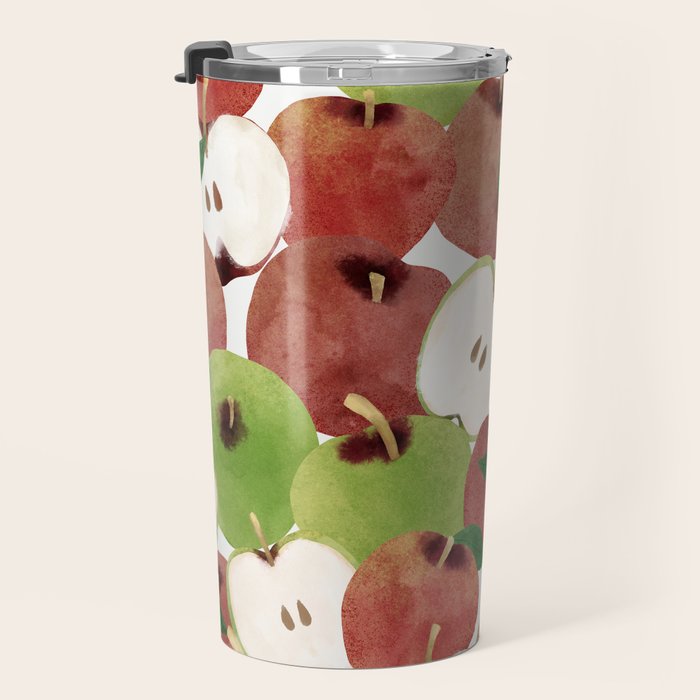Still life of french apples Travel Mug Gallery Image 3