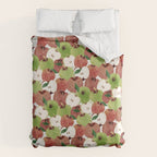 Still life of french apples Duvet Cover Gallery Image 6