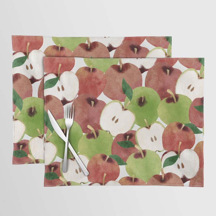 Still life of french apples Placemat Gallery Image 1