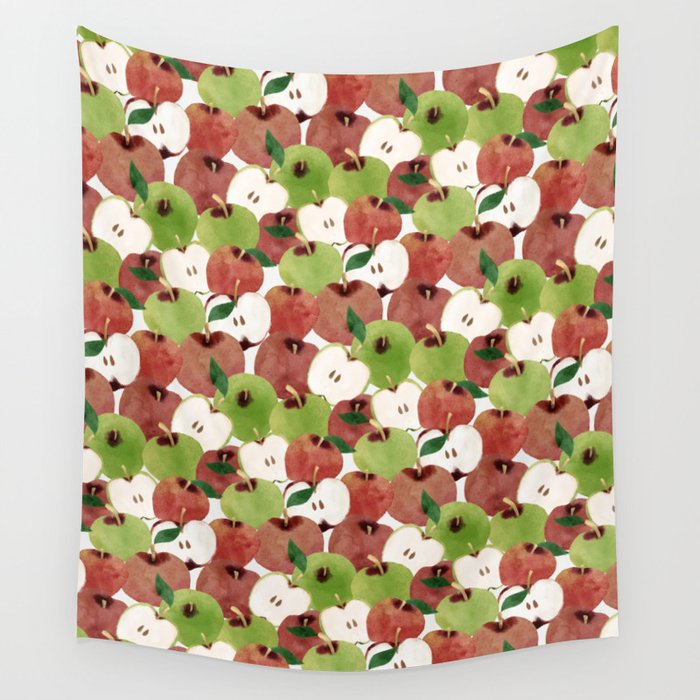 Still life of french apples Wall Tapestry Gallery Image 4