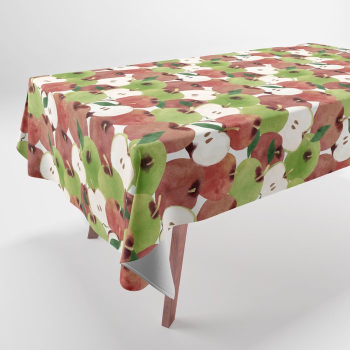 Still life of french apples Tablecloth Gallery Image 1