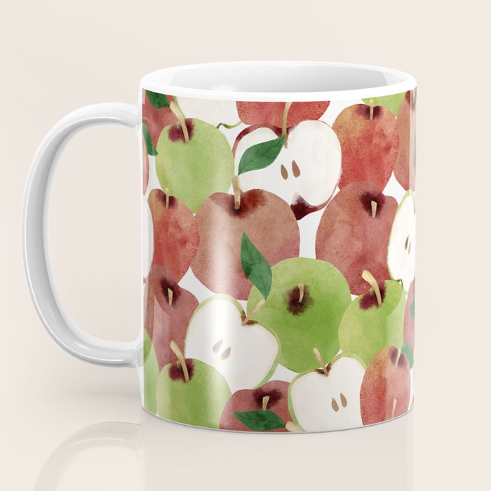 Still life of french apples Coffee Mug Gallery Image 3