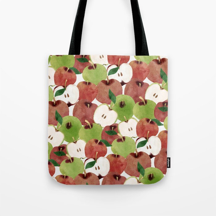 Still life of french apples Tote Bag Gallery Image 1