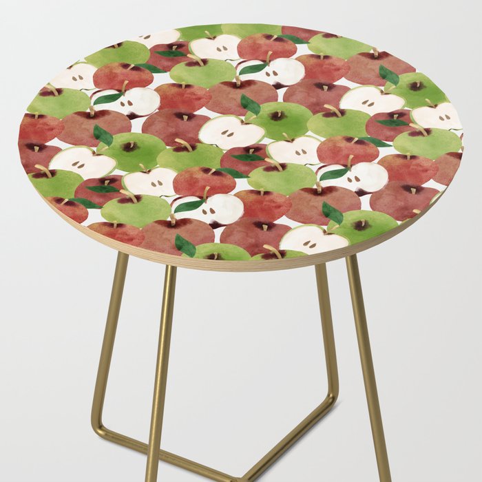 Still life of french apples Side Table Gallery Image 2