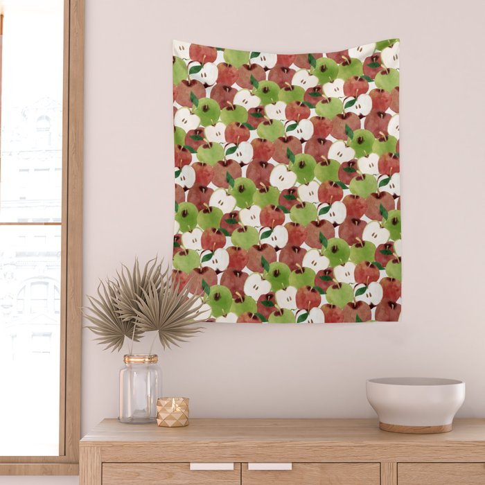Still life of french apples Wall Tapestry Gallery Image 2