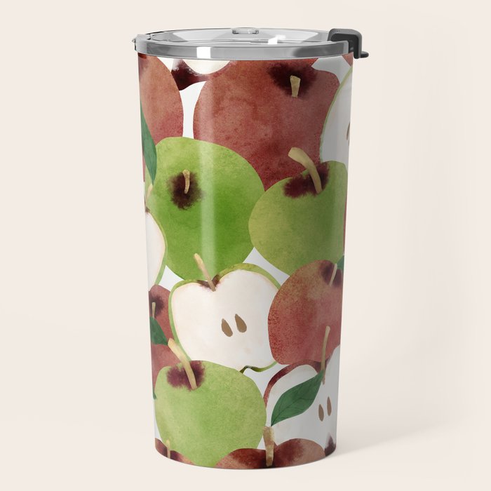 Still life of french apples Travel Mug Gallery Image 2