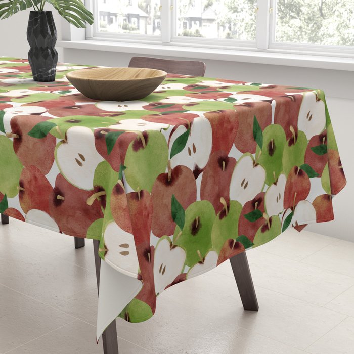 Still life of french apples Tablecloth Gallery Image 3