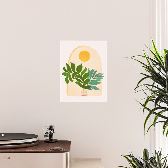 Boho Summer Scene Window Series Poster Gallery Image 2