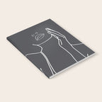 Minimal Line Art of a Woman Notebook Gallery Image 2