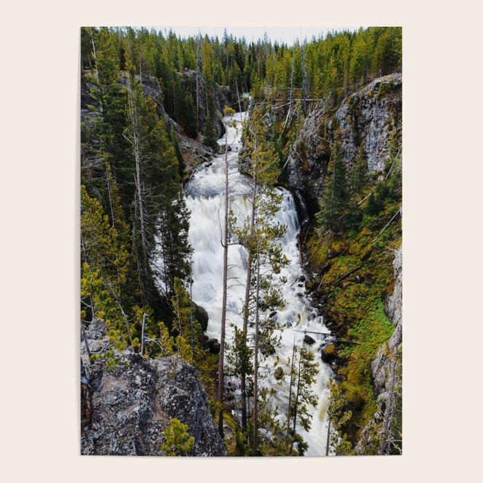 Yellowstone Waterfall II Poster Gallery Image 1