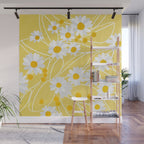 Chamomile Wall Mural Gallery Image 1