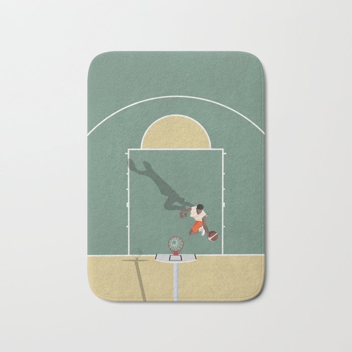 Street Basketball  Bath Mat Gallery Image 1