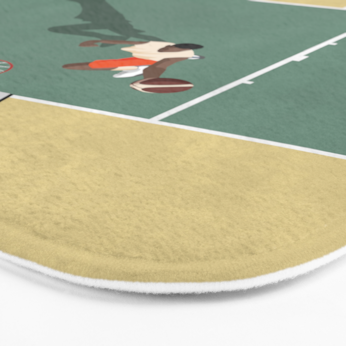 Street Basketball  Bath Mat Gallery Image 3