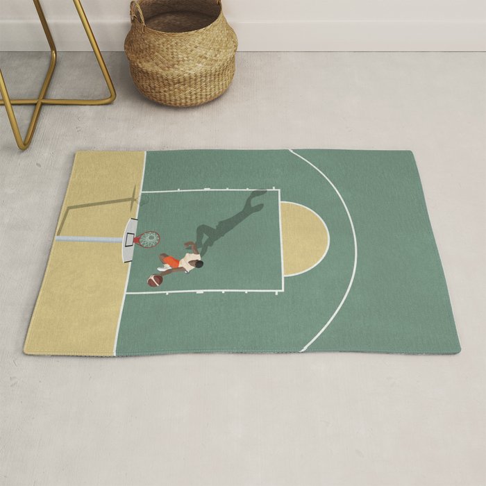 Street Basketball  Rug Gallery Image 1
