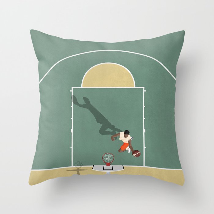 Street Basketball  Throw Pillow Gallery Image 6