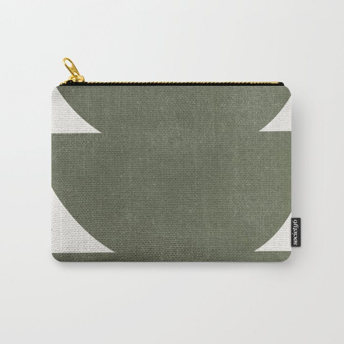 Green Retro Objects Carry All Pouch Gallery Image 1