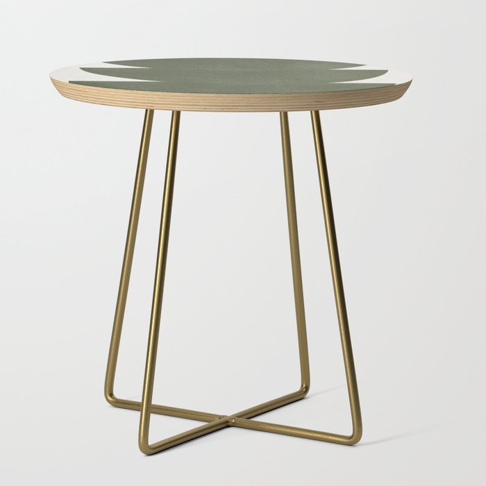 Green Retro Objects Side Table Gallery Image 1