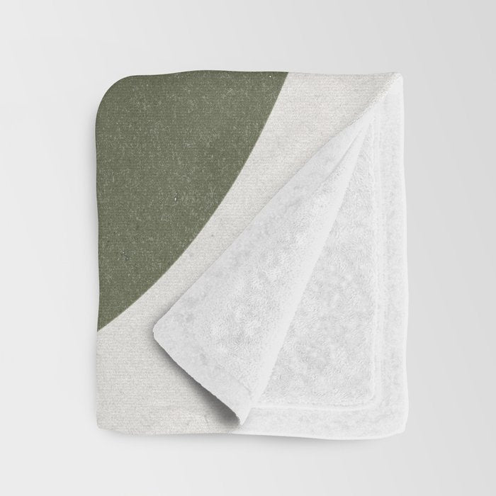 Green Retro Objects Throw Blanket Gallery Image 3