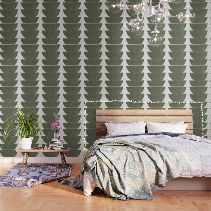 Green Retro Objects Wallpaper Gallery Image 3