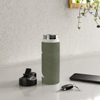 Green Retro Objects Water Bottle Gallery Image 4