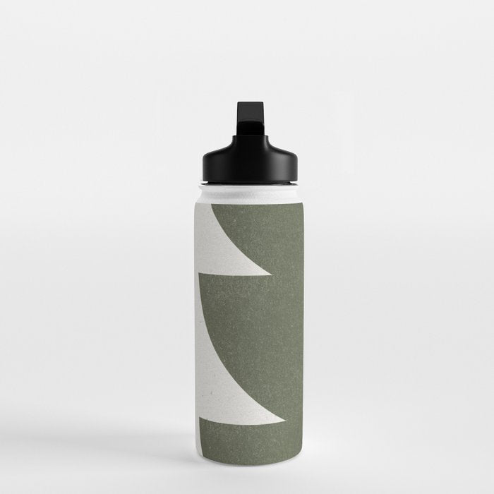 Green Retro Objects Water Bottle Gallery Image 3