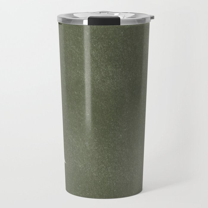 Green Retro Objects Travel Mug Gallery Image 1