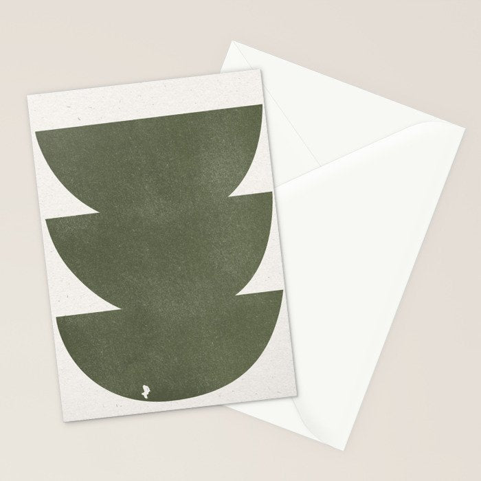 Green Retro Objects Stationery Card Gallery Image 2